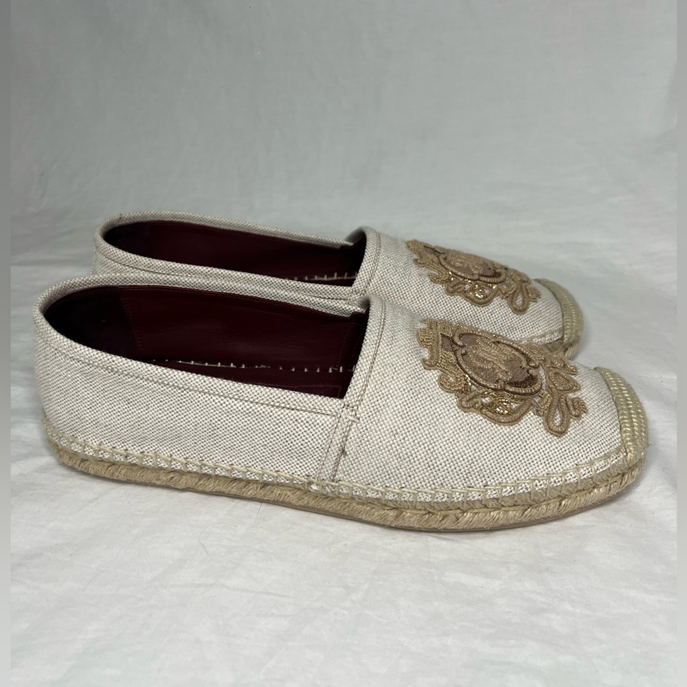 Dolce&Gabbana Men's DG Logo Coat of Arms Embroidered
Espadrilles
